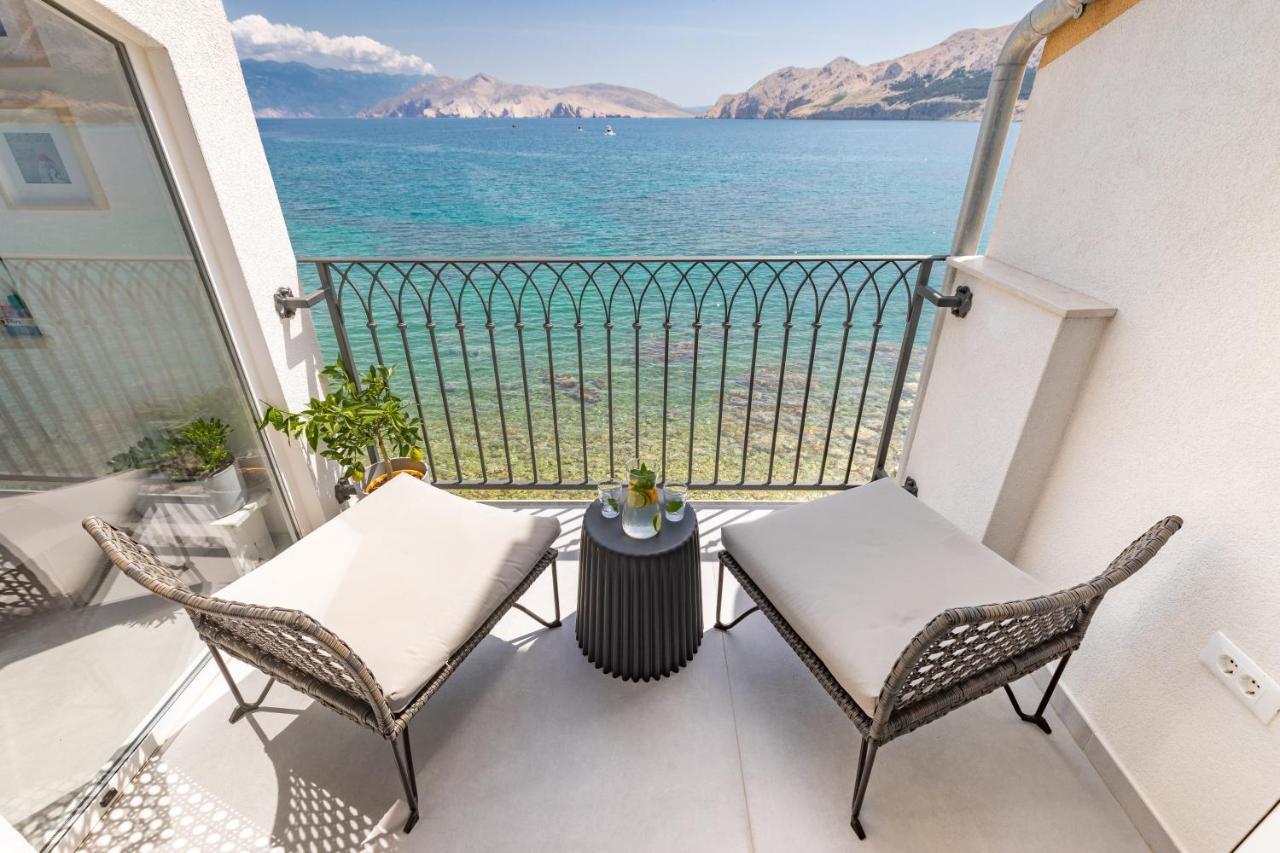 Seafront Baska Apartment Exterior foto